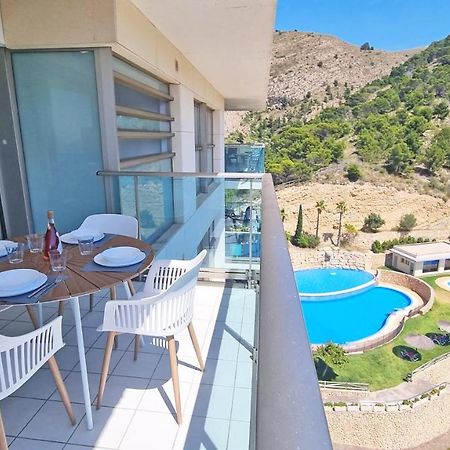 Skyline 9 Apartamento De 2 Dormitorios Soleado Con Terraza Privada Benidorm Bagian luar foto